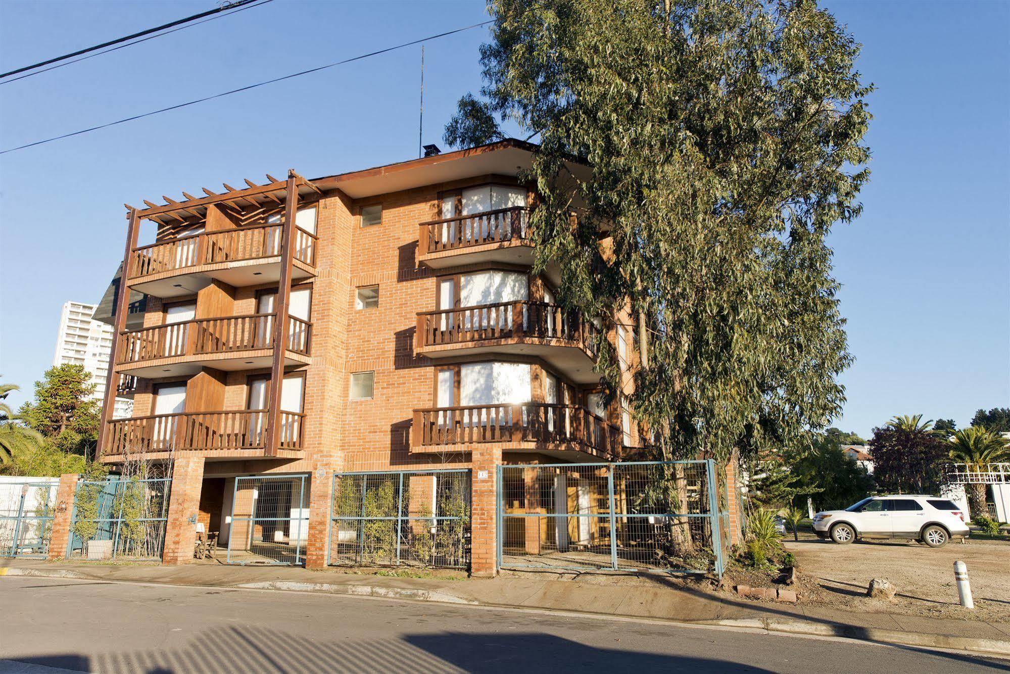 Linda Vista Apart Hotel Concón Exteriör bild